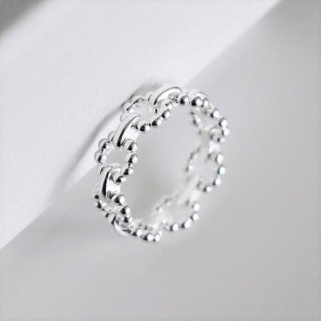 (Silver925) Neat circle ring