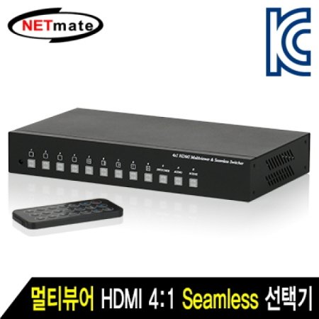 NETmate NM-HM41 Ƽ HDMI 4:1 Seamless ñ