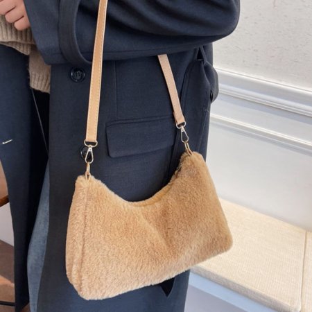 패션 겨울 털숄더백 인기 여자 핸드백 가방 크로스백