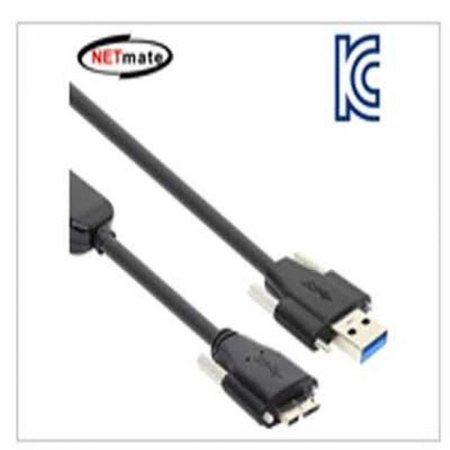 (K)USB3.0 AM(Lock)-MicroB(Lock)  5M /óƮ3 /Ƽ Ÿ/ Screw Lock Ŀ/ ī޶/ ӽź  (ǰҰ)