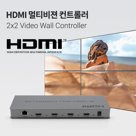Coms HDMI Ƽ 1 4 2x2 DID  TV WALL
