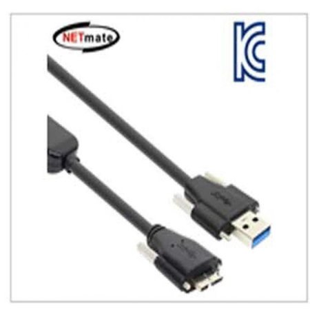 (K)USB3.0 AM(Lock)-MicroB(Lock)  20M /óƮ3 /Ƽ Ÿ/ Screw Lock Ŀ/ ī޶ ӽź  (ǰҰ)