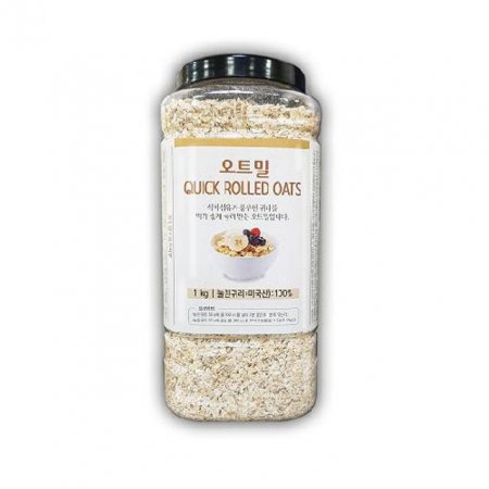 ͸ (QUICK ROLLED OATS) 1kg x 2