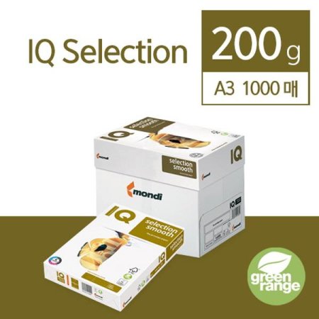 īǾ  IQ Selection Smooth 200g A3 1000