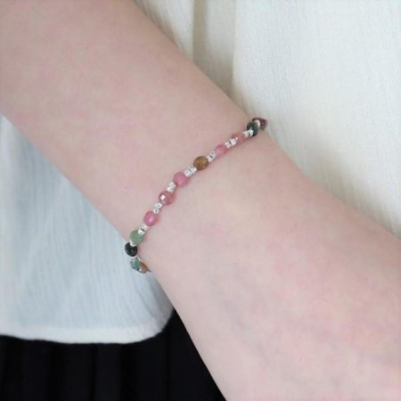 Silver925 Color stone bracelet