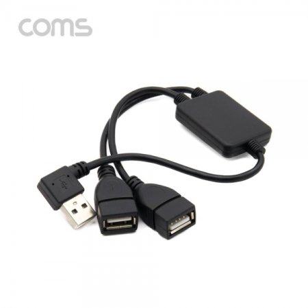 Coms USB  2Ʈ ̺ 30cm 2Port Ⲫ