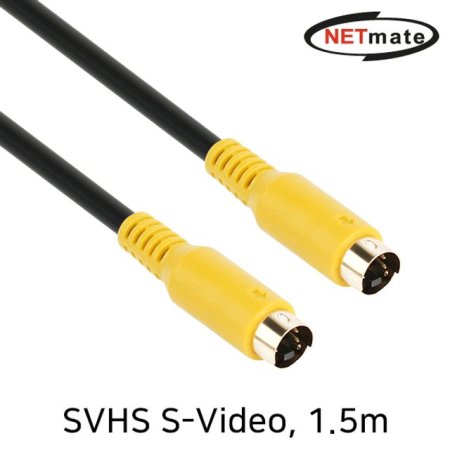 NETmate NMA-SS015MB SVHS S-Video ̺ 1.5m