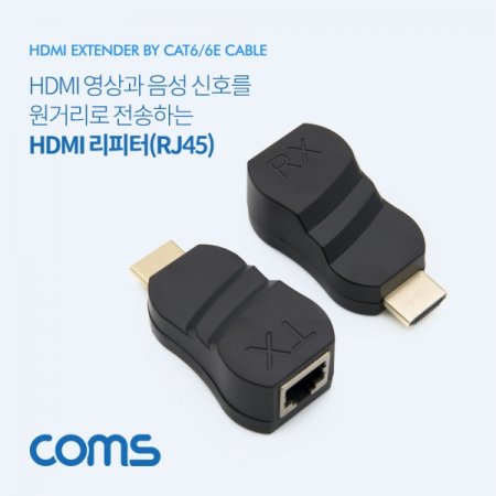 Coms HDMI (RJ45)