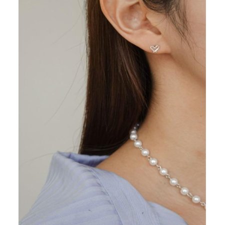 (silver 925) free love earring