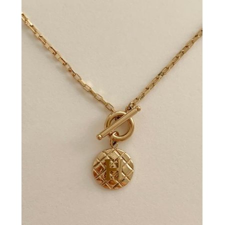 () H pattern lock necklace N 87