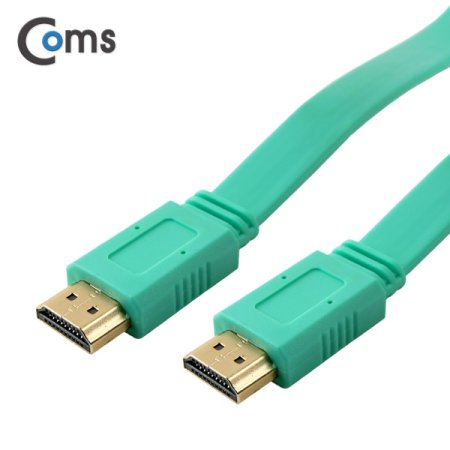 Coms HDMI ̺(FLAT) 1.5M Green