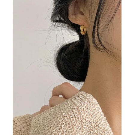 Flat earrings E 04