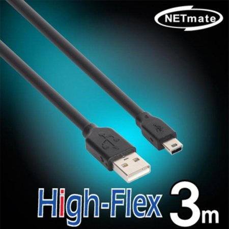 ݸƮ USB2.0 High-Flex AM-Mini 5 ̺ 3M