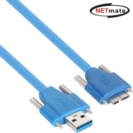 USB3.0 High-Flex AM(Lock)-MicroB(Lock) ̺ 2m