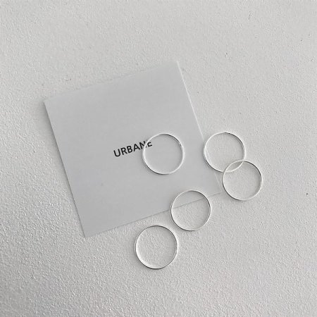 Silver925 Thin ring(1mm)