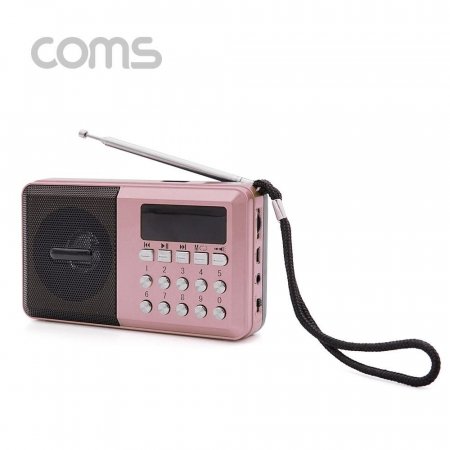 ȿ  FM Radio With USB TF(Micro SD) Pink