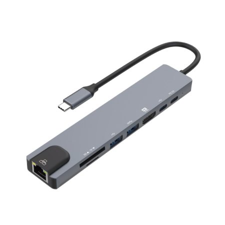Ƽ 8IN1 USB 3.1 CŸ 4K 30Hz