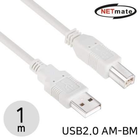 NETmate NMC-UB210 USB2.0 AM-BM ̺ 1m
