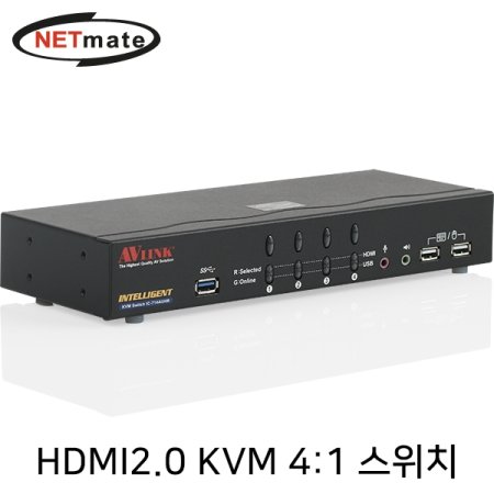 4K 60Hz HDMI 2.0 KVM 41 ġ(USB)