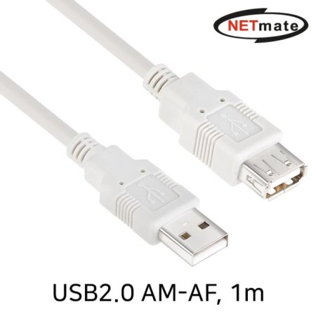 NETmate NMC-UF210 USB2.0  AM-AF ̺ 1m