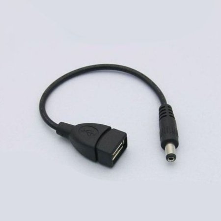coms USB   USB F to DC 5.5 2.1 M 20cm